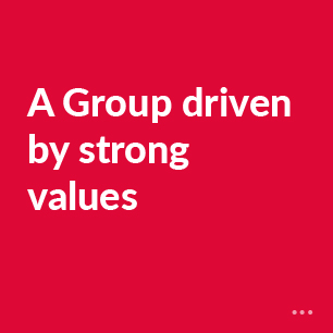 A Group driven by strong values